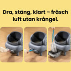 Waste Bags for Neakasa M1 Self-cleaning Litter Box Pull, close, done – fresh air without hassle. - Petifo