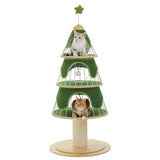 Kratzbaum in Weihnachtsbaumform