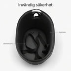 Bike basket with internal safety strap - Petifo
