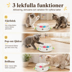 Felineo Butterfly Toy 3-in-1 3 playful functions - Petifo