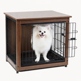 Beistelltisch mit integrierter Hundebox