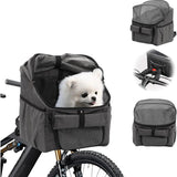 Pendlo-Fahrradkorb und Tragetasche für Hunde und Katzen
