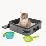 Tragbare Katzentoilette