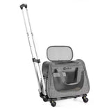 Haustiertransportbox mit Rädern