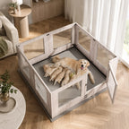Dog Playpen with Window Panels - Petifo
