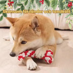 Christmas set with 8 tug toys for dogs Gentle on teeth and gums - Petifo