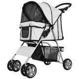 PawHut Faltbarer Haustierbuggy
