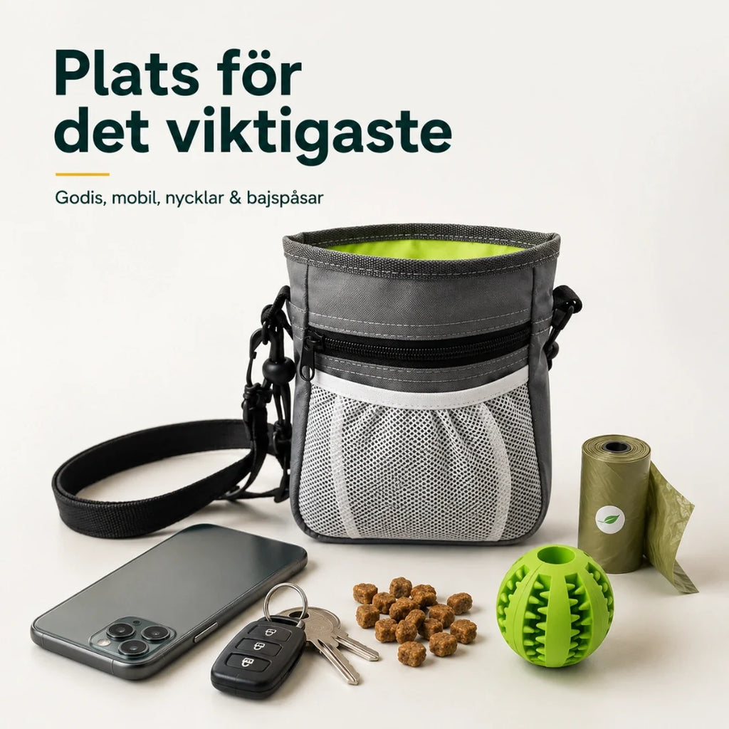 PawPocket Portable Treat Bag most important - Petifo