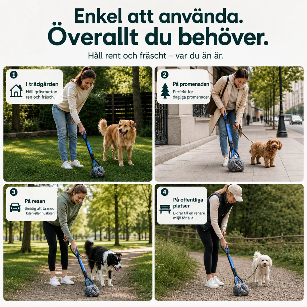 PawScoop Dog Poop Scoop easy to use - Petifo