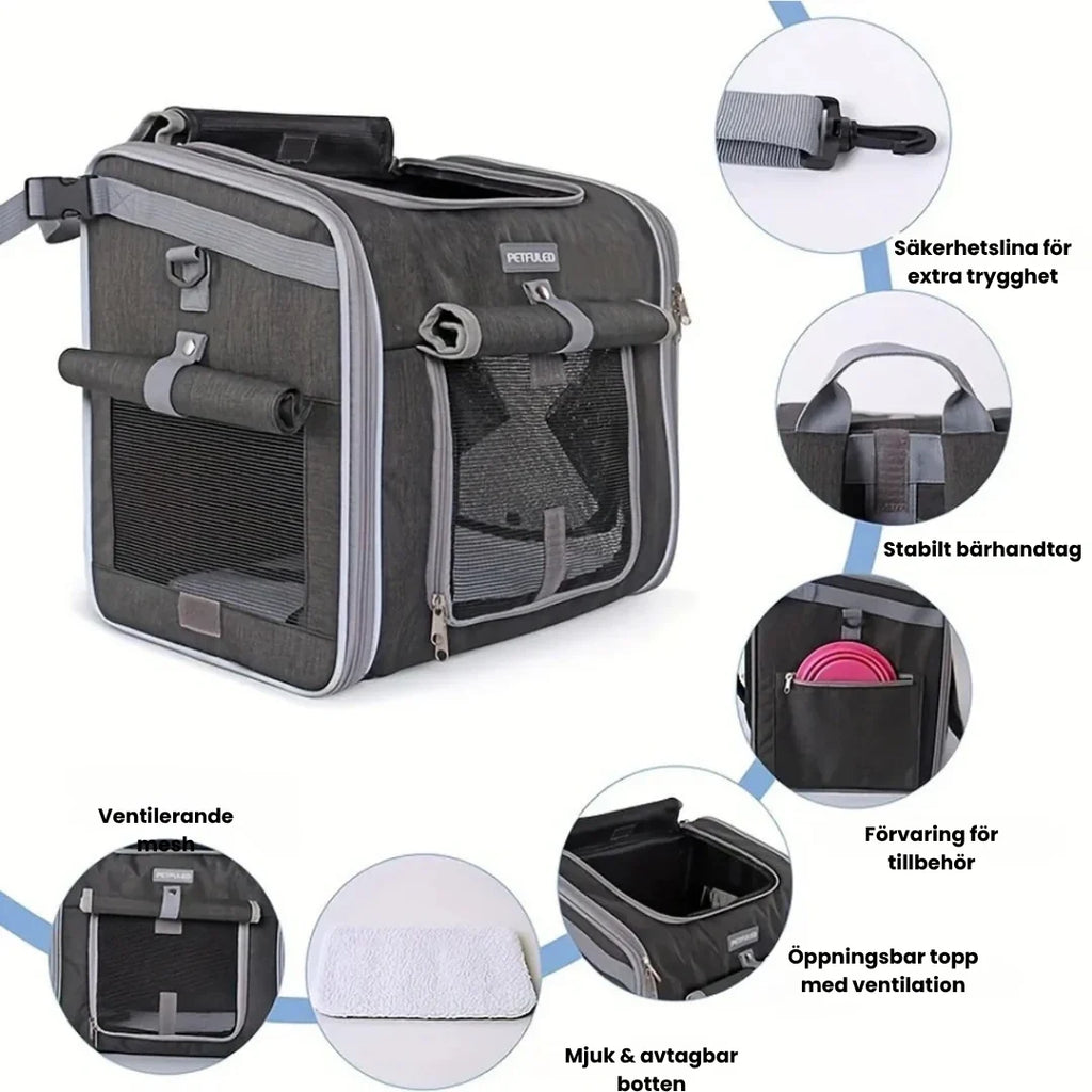 PetFuled Bike Bag Safety line for extra security - Petifo
