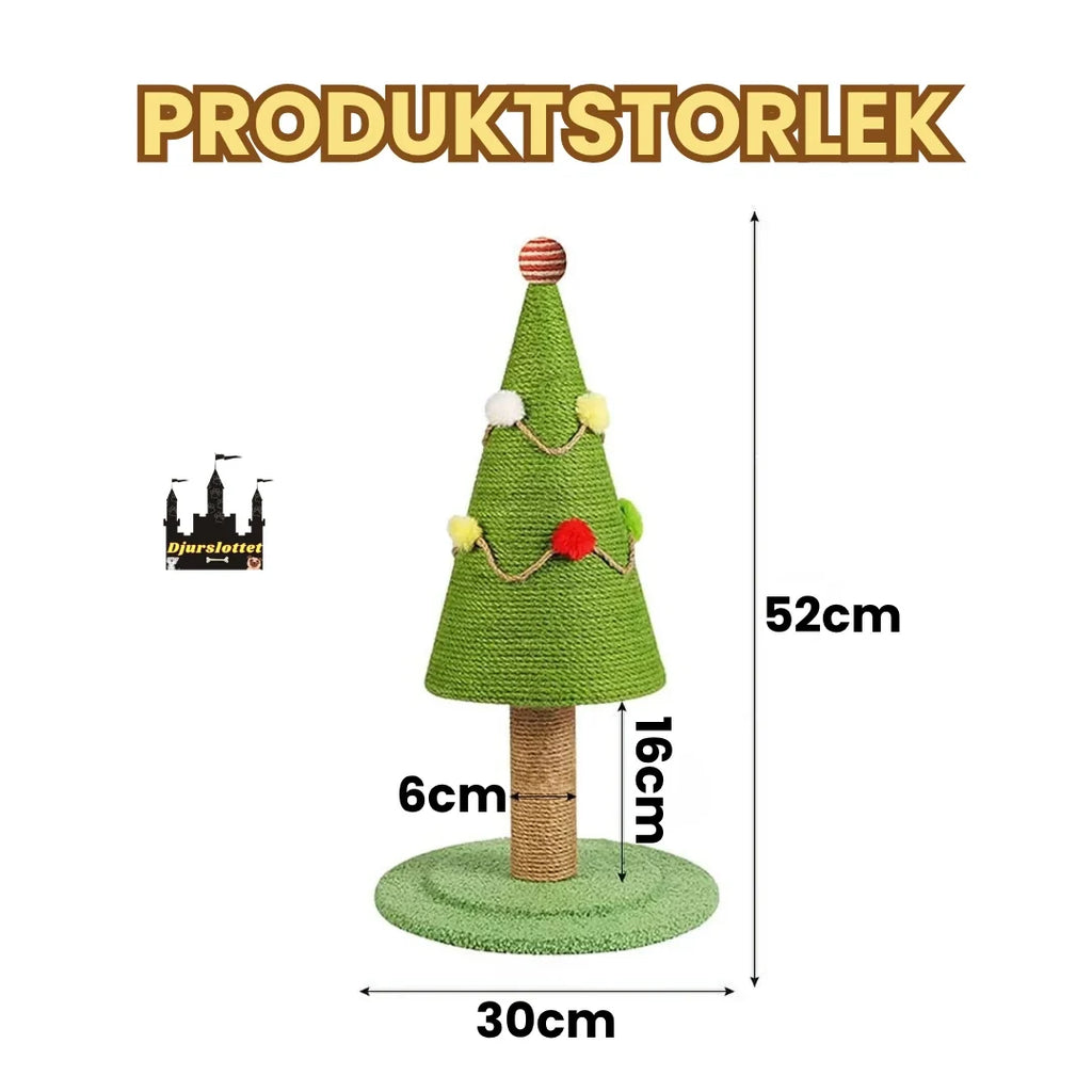 Product size of Scratching Post Christmas Tree for cat - Petifo