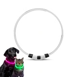 MultiGlow-LED-Halsband für Hunde und Katzen – Einheitsgröße