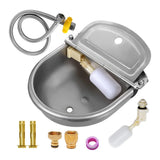 Automatische Edelstahl-Wasserschale für Pferde