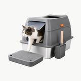 SteelBox Katzentoilette aus Edelstahl