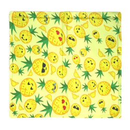 Gelb mit Ananas