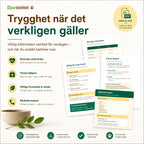 Facts section in the Pet Health Diary – normal vital values, first aid, toxic foods and plants plus emergency information for dogs and cats.