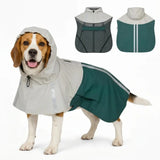 PawHut Hunde-Regenmantel mit Kapuze