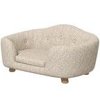 PawHut elevated pet sofa bed shown on white - Petifo