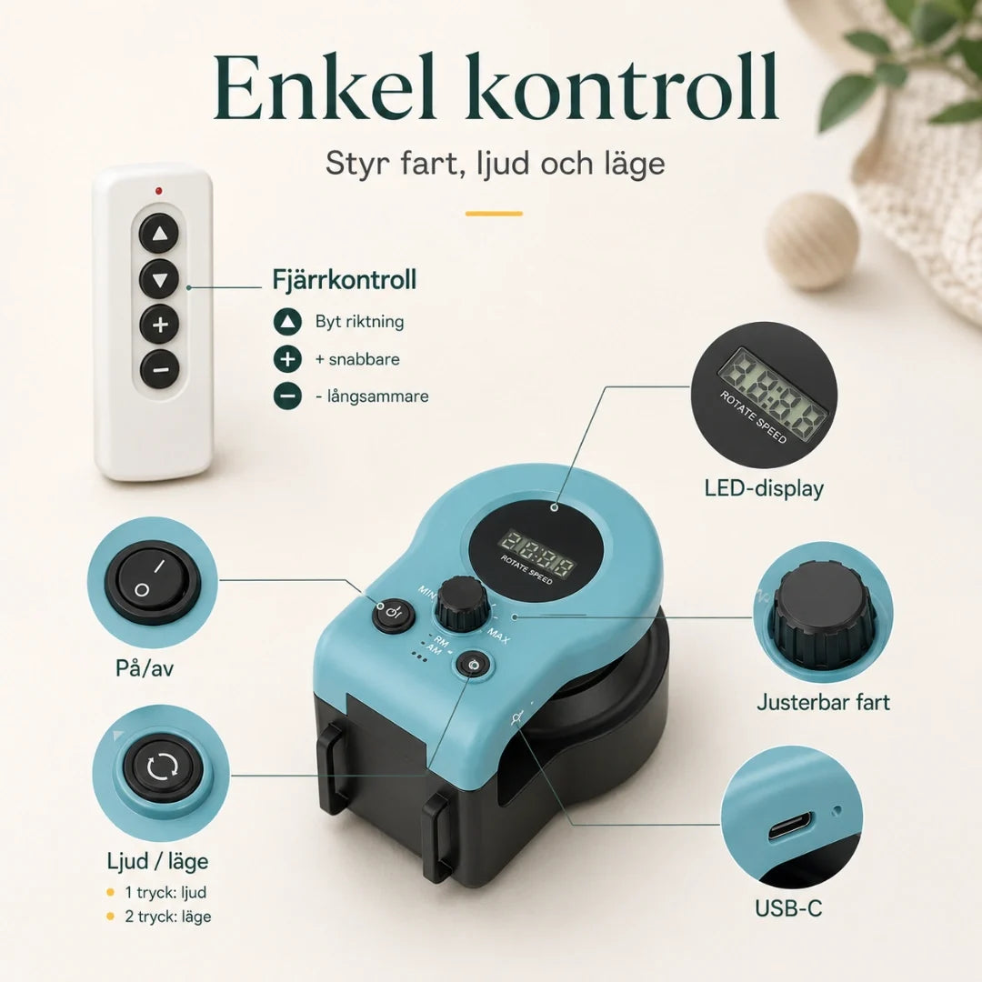 Purrnivo Automatic String Toy for Cats easy control - Petifo